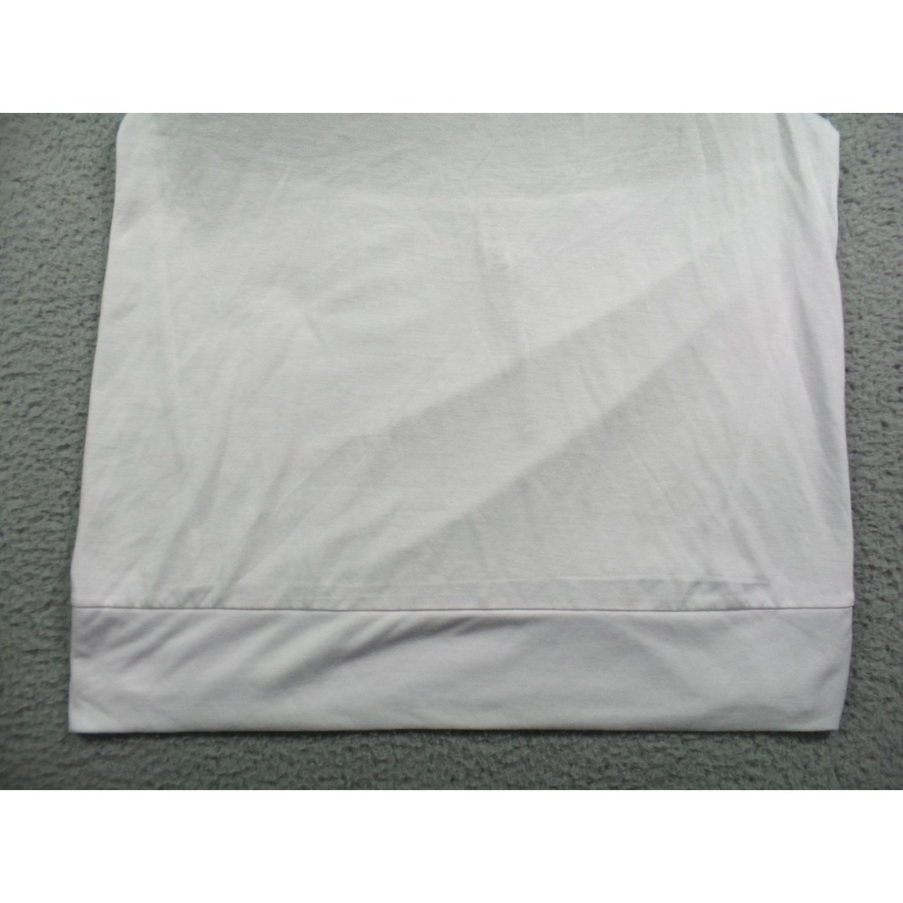 Alo Yoga Top Womens Size Large White Gray Current Tank Built-In Bra Stretch‎ NWT - Picture 2 of 12